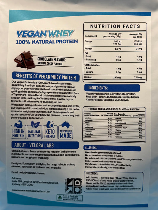 Vegan Whey Protein - 1kg