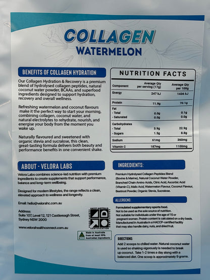 Collagen Hydration & Recovery Formula - 500g