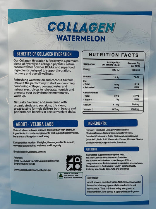 Collagen Hydration & Recovery Formula - 500g