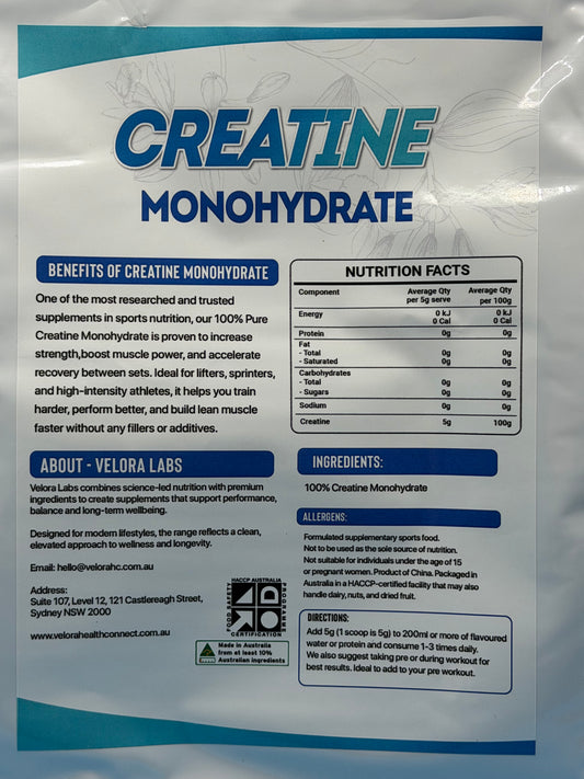 Creatine Monohydrate 100% - 500g